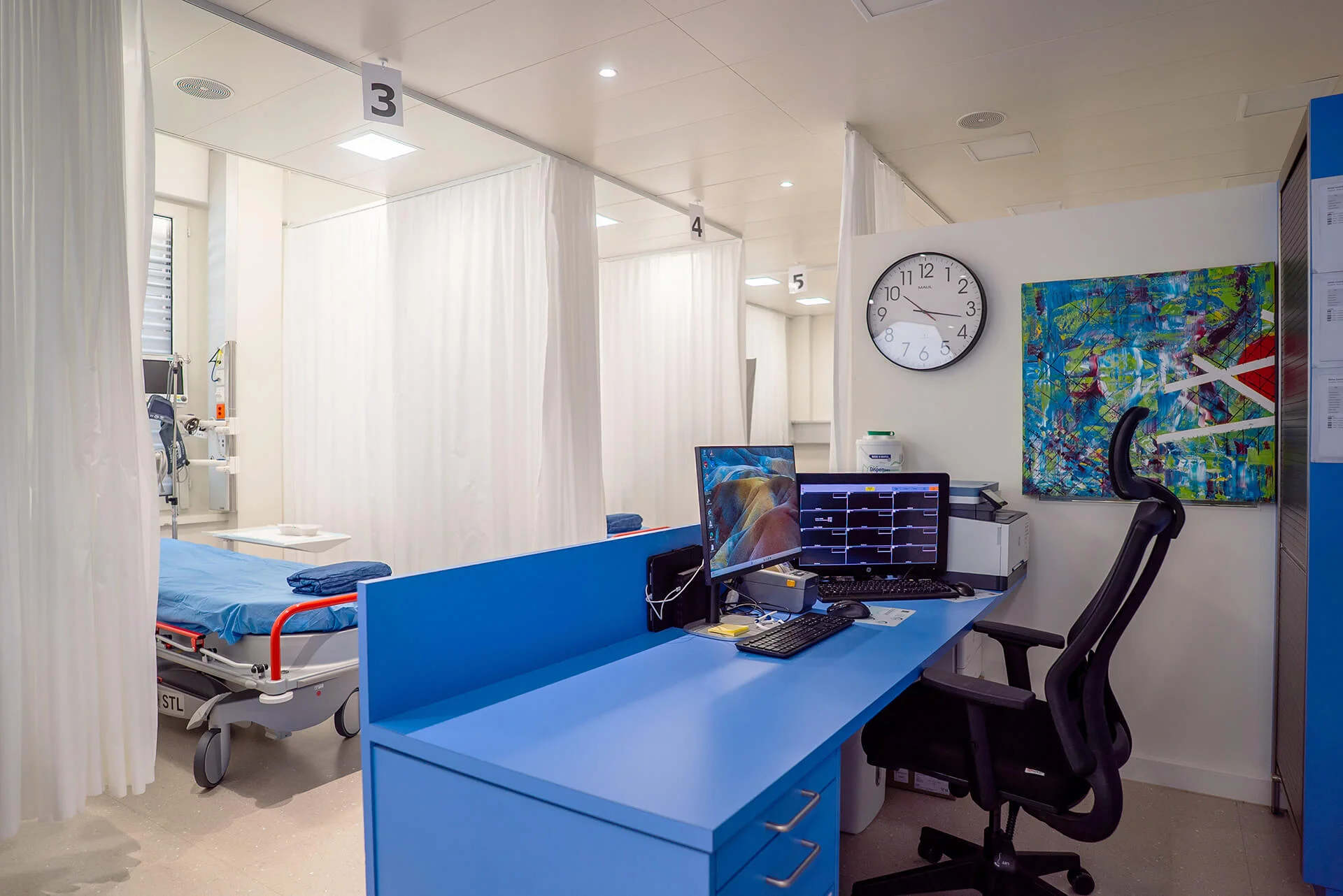 Aufwachraum der Swiss Central Clinic